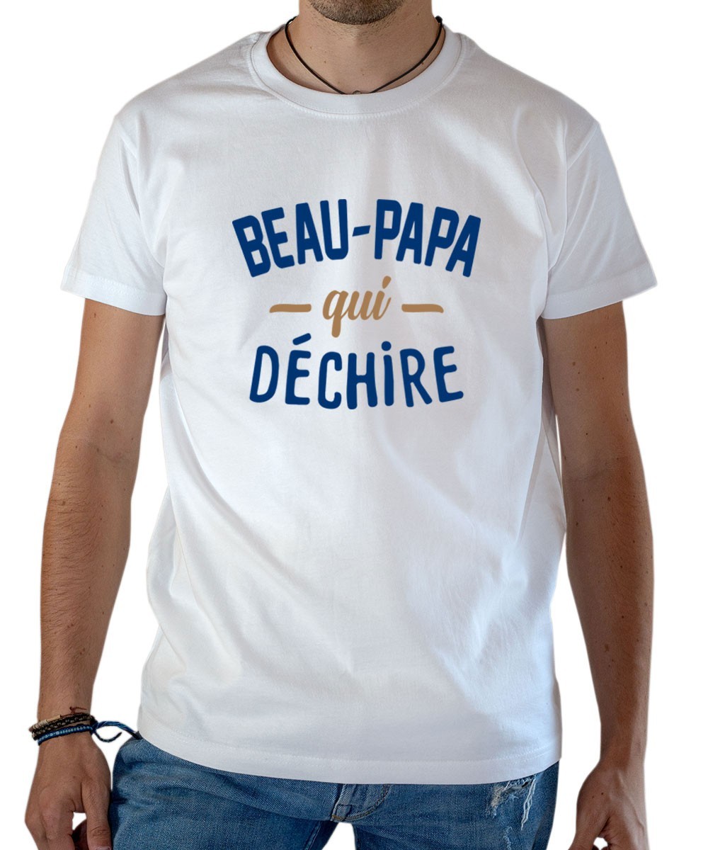 T-shirt Beau-papa qui déchire
