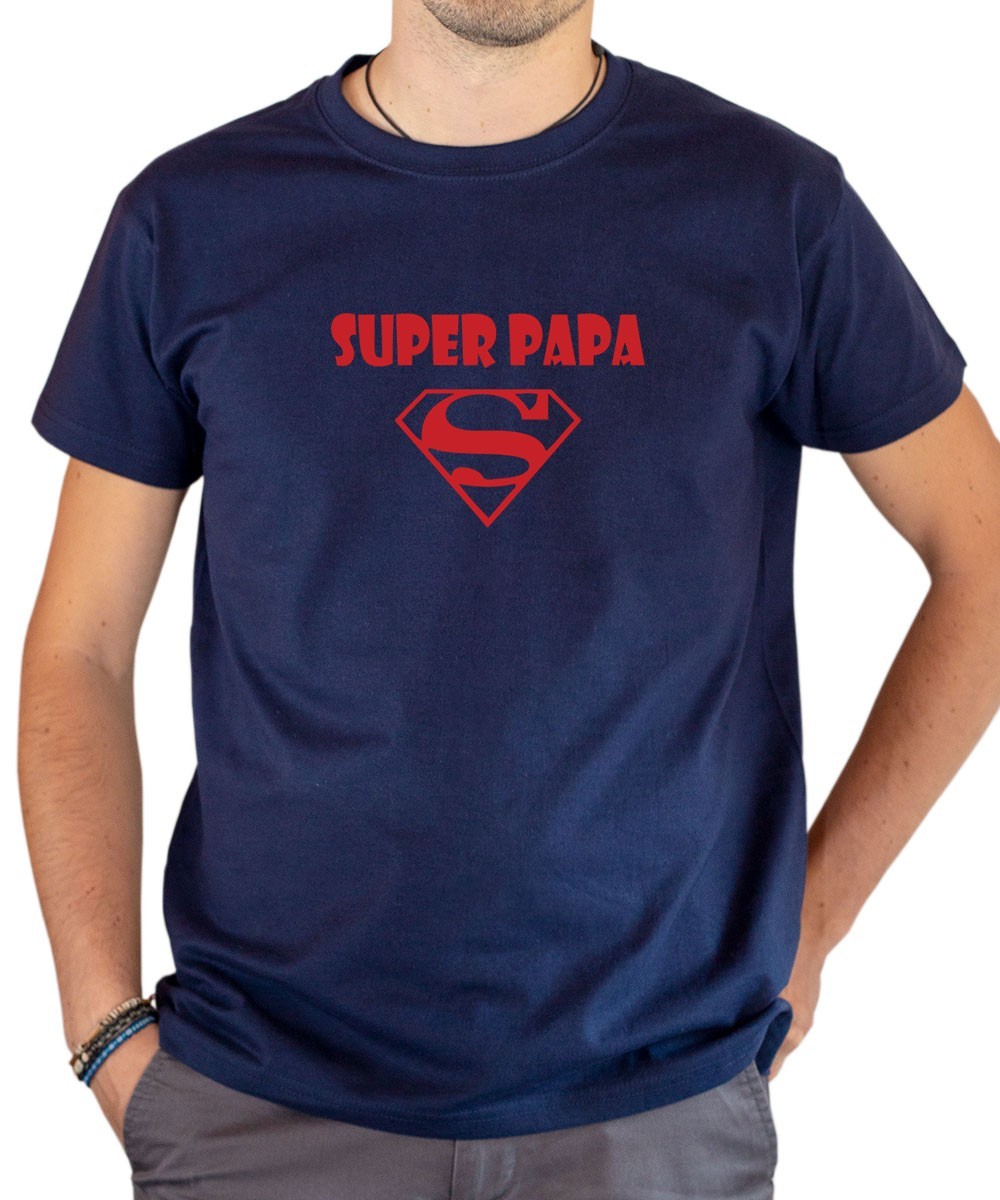 Papa de Sucre | T-shirt Super Papa - Livraison 24h