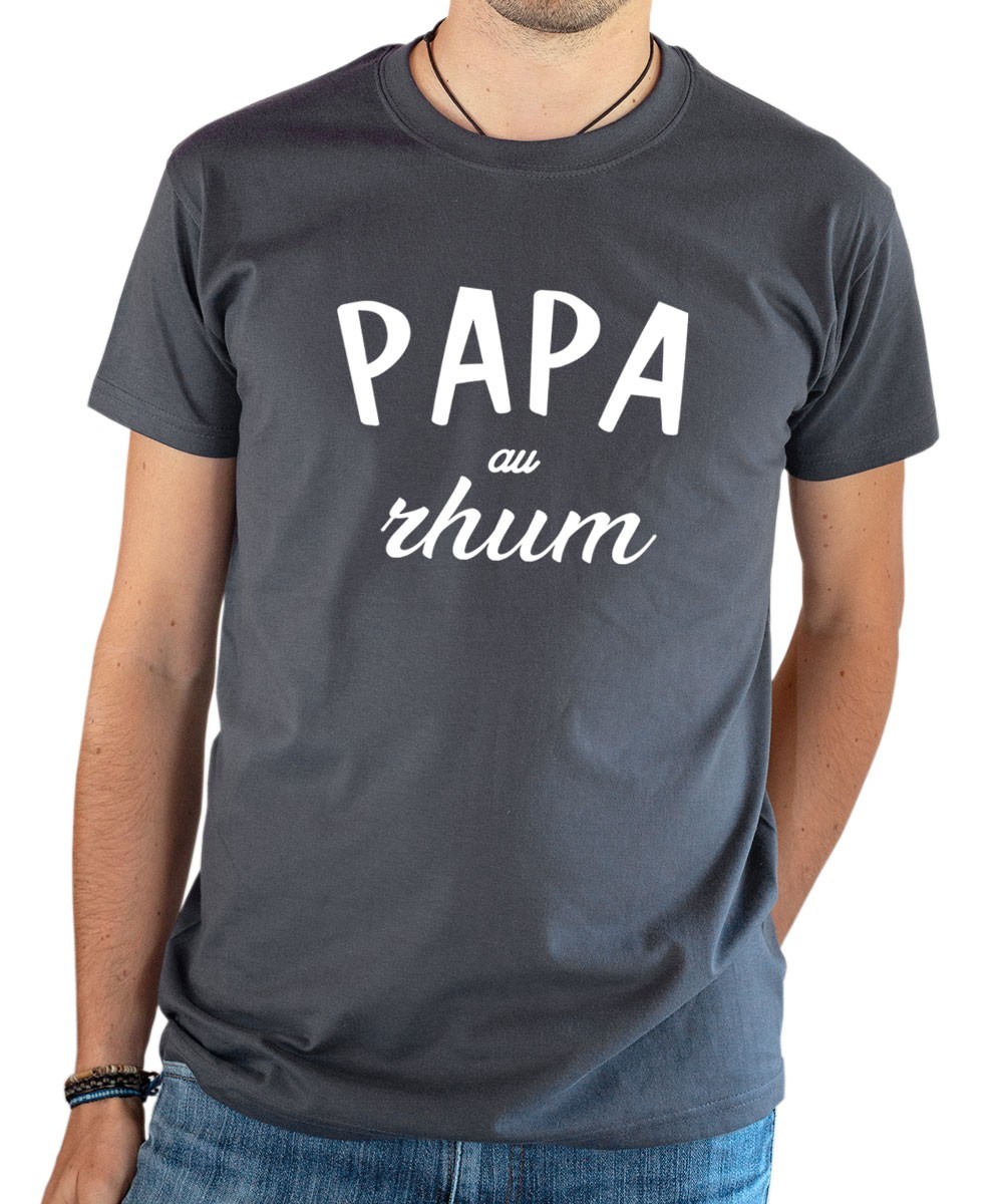 T shirt Papa au rhum - Homme